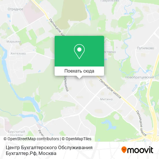 Карта Центр Бухгалтерского Обслуживания Бухгалтер.Рф