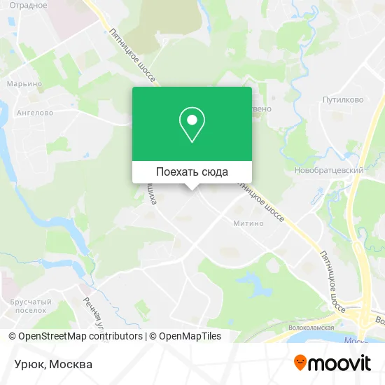 Карта Урюк