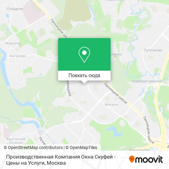 Карта Производственная Компания Окна Скуфей - Цены на Услуги