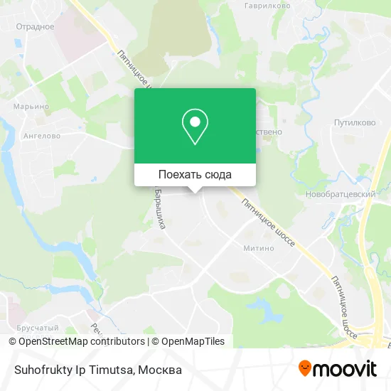 Карта Suhofrukty Ip Timutsa