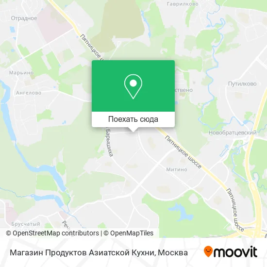 Карта Магазин Продуктов Азиатской Кухни