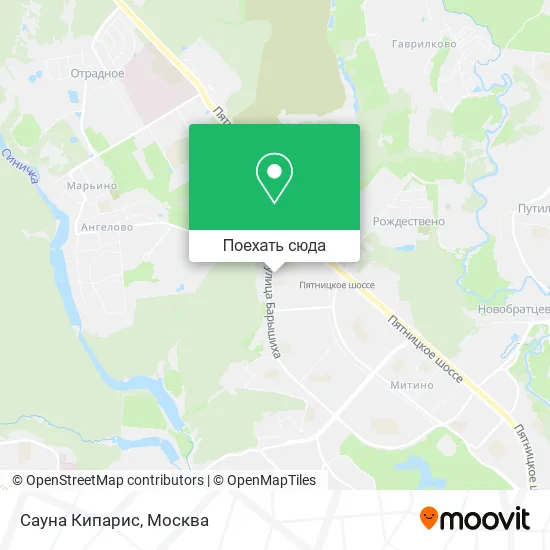 Карта Сауна Кипарис