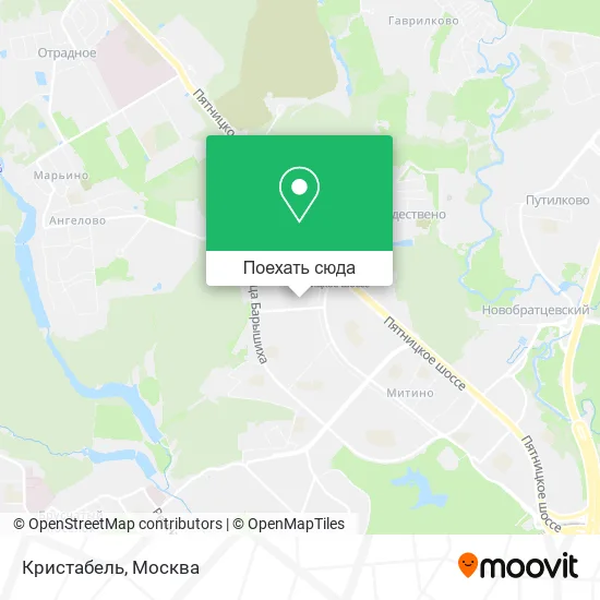 Карта Кристабель