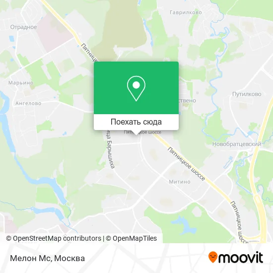 Карта Мелон Мс