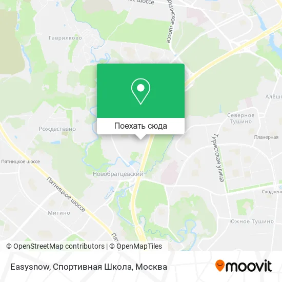Карта Easysnow, Спортивная Школа