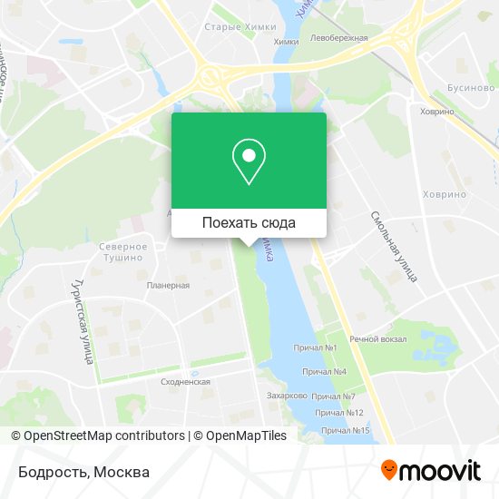 Карта Бодрость
