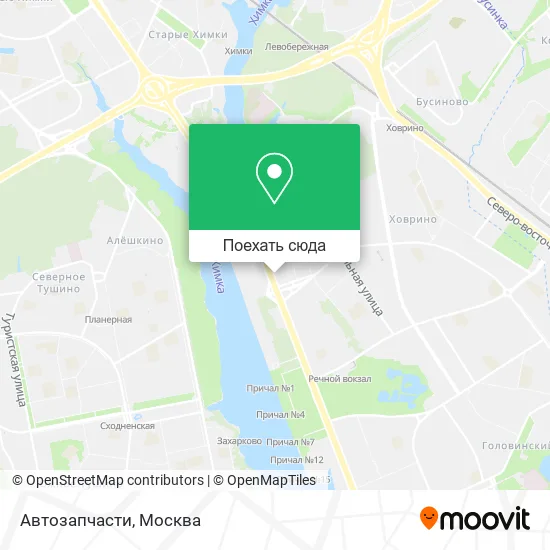 Карта Автозапчасти