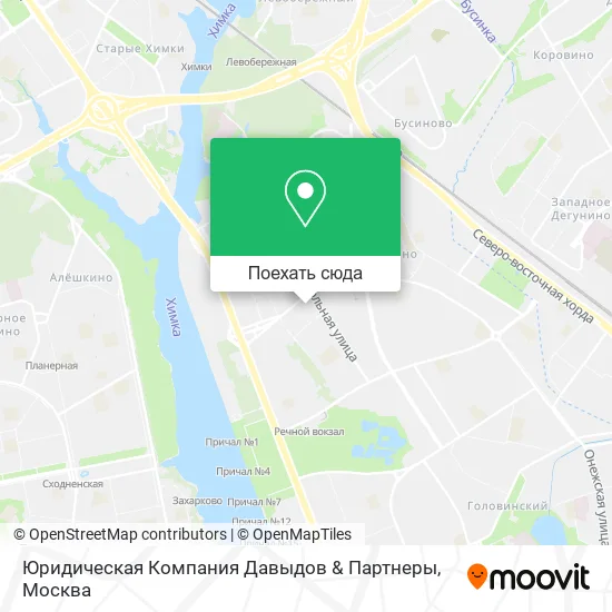 Карта Юридическая Компания Давыдов & Партнеры