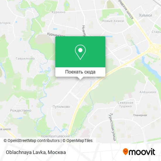 Карта Oblachnaya Lavka
