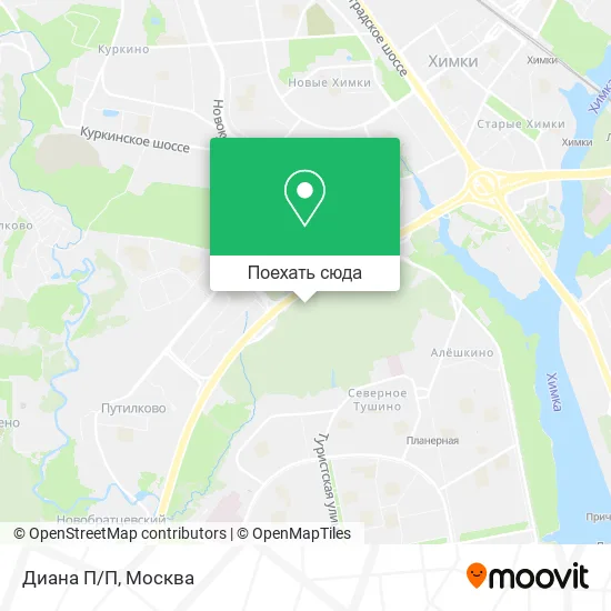 Карта Диана П/П