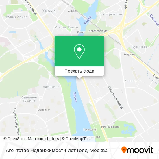 Карта Агентство Недвижимости Ист Голд