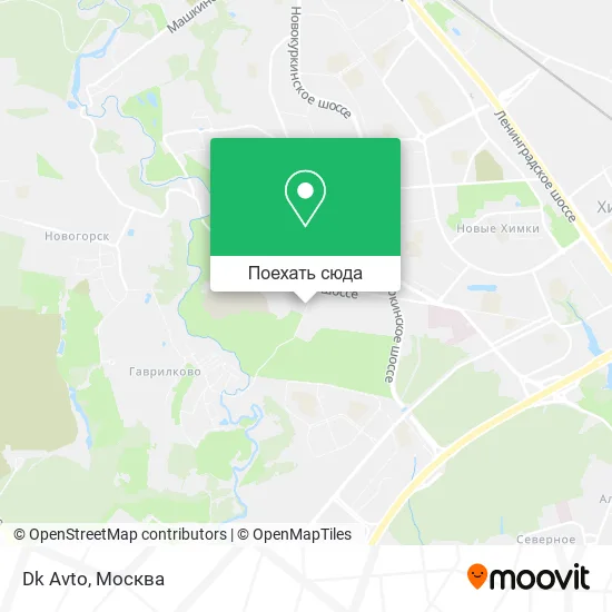 Карта Dk Avto