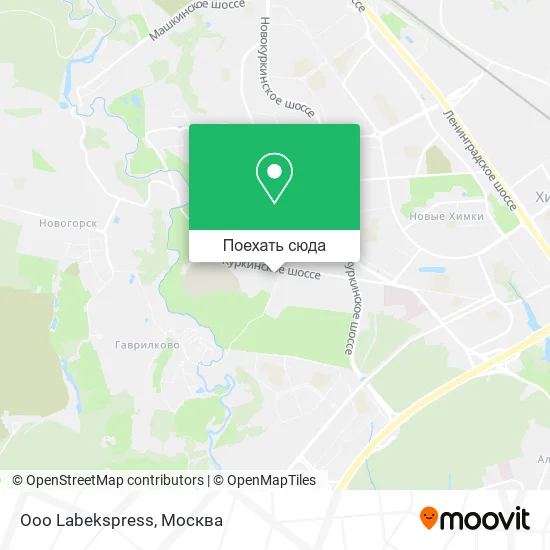 Карта Ooo Labekspress