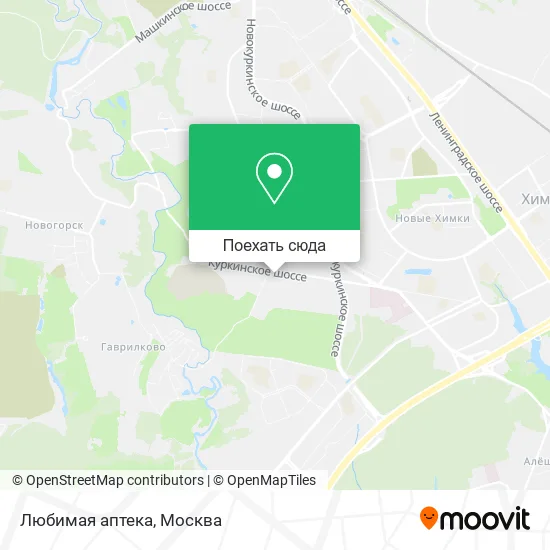 Карта Любимая аптека