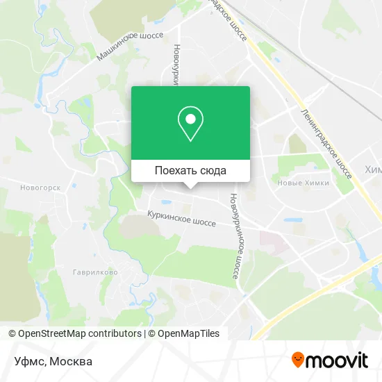 Карта Уфмс