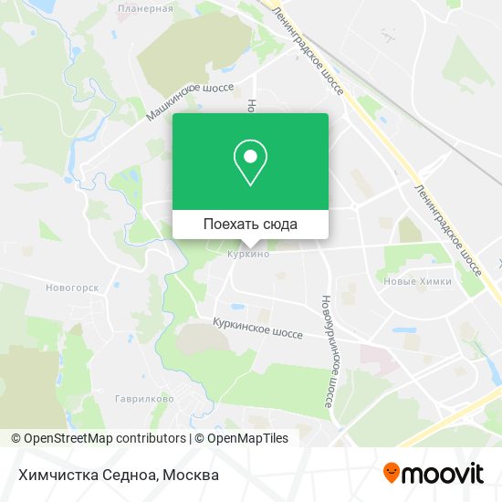 Карта Химчистка Седноа