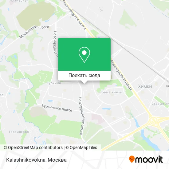 Карта Kalashnikovokna