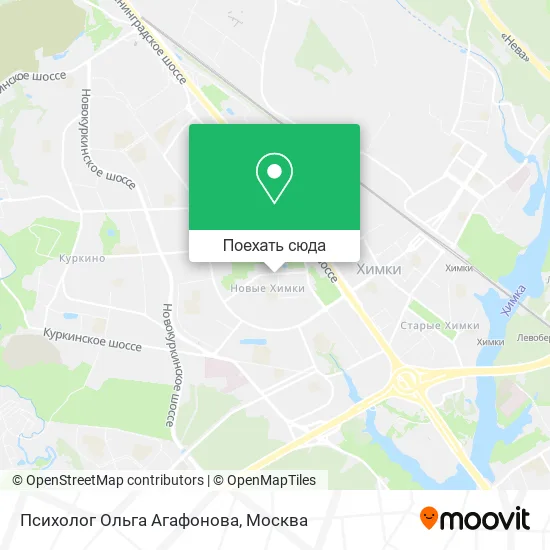 Карта Психолог Ольга Агафонова
