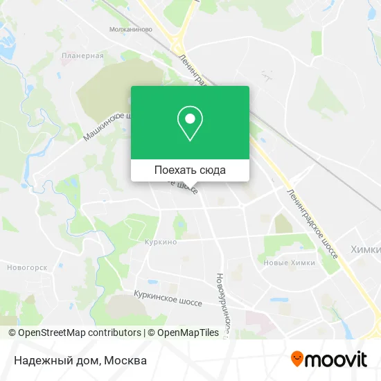 Карта Надежный дом