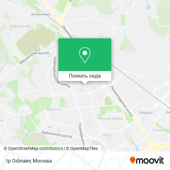Карта Ip Odinaev