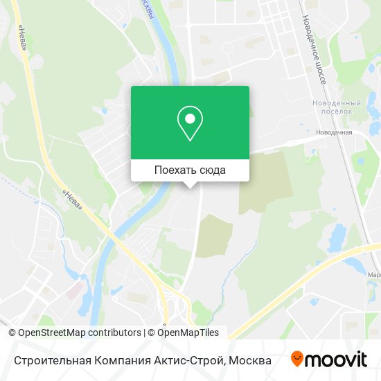 Карта Строительная Компания Актис-Строй