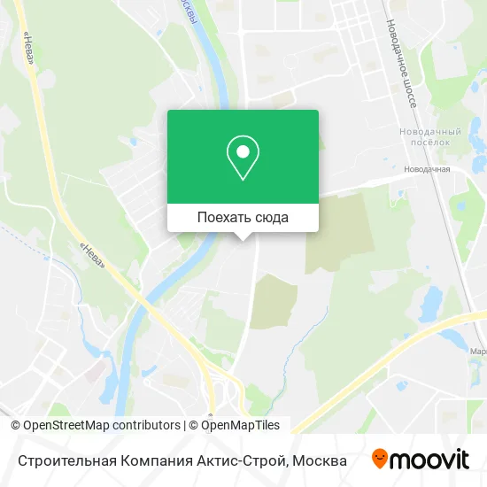 Карта Строительная Компания Актис-Строй