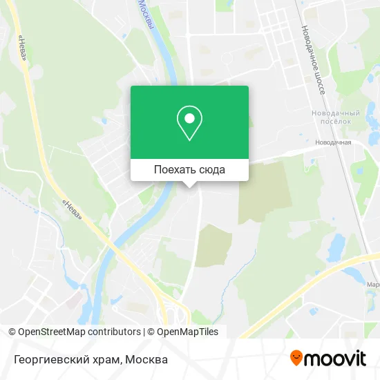 Карта Георгиевский храм
