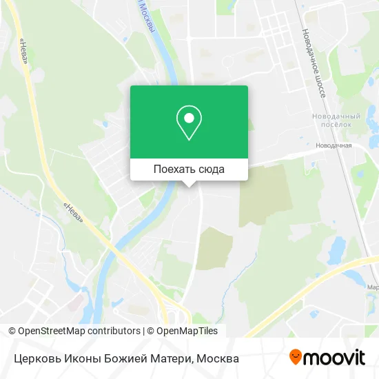 Карта Церковь Иконы Божией Матери