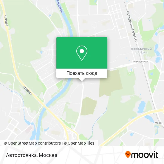 Карта Автостоянка