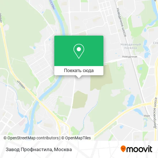 Карта Завод Профнастила
