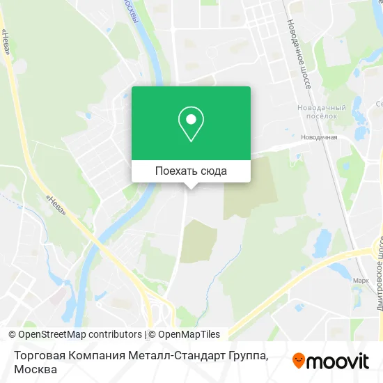 Карта Торговая Компания Металл-Стандарт Группа