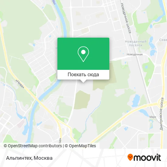 Карта Альпинтех