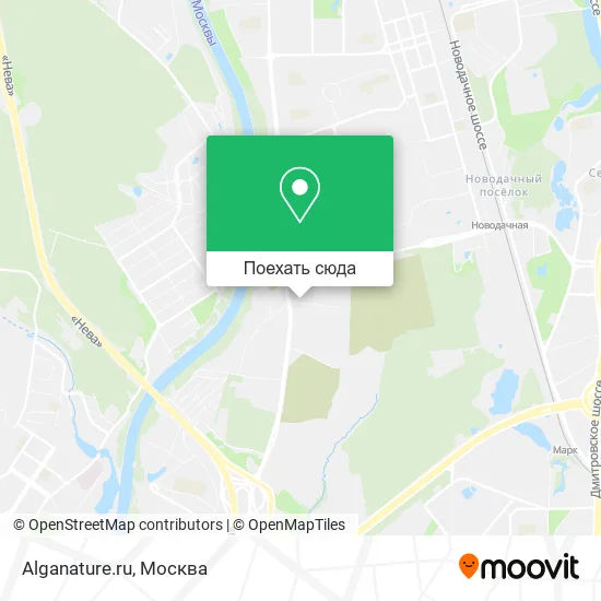 Карта Alganature.ru