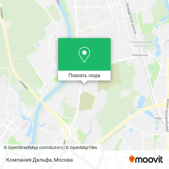 Карта Компания Дельфа