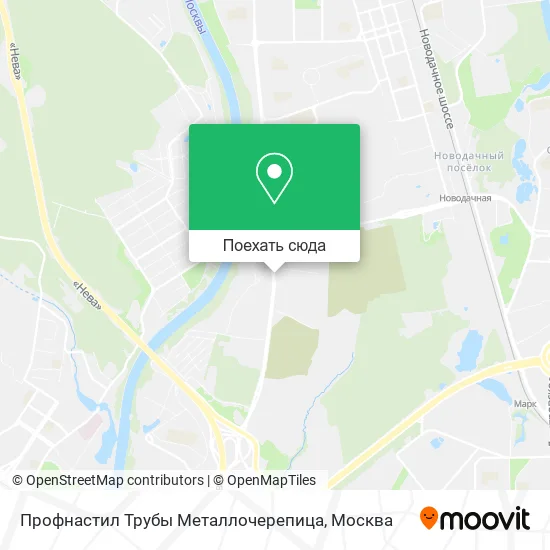 Карта Профнастил Трубы Металлочерепица