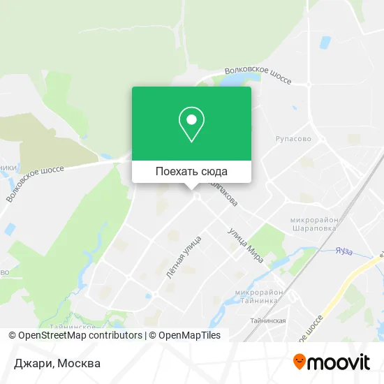 Карта Джари