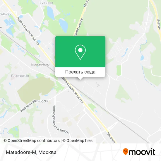 Карта Matadoors-M