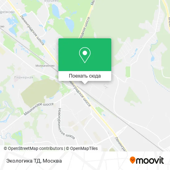 Карта Экологика ТД