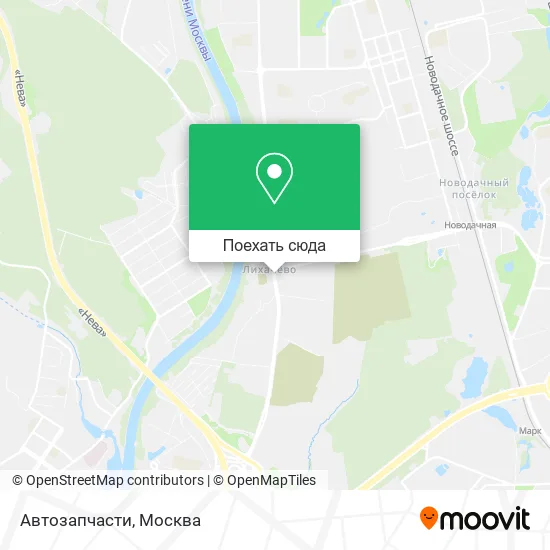 Карта Автозапчасти