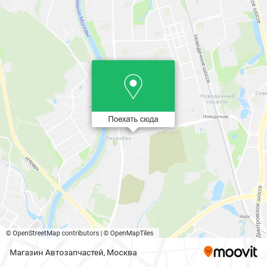 Карта Магазин Автозапчастей
