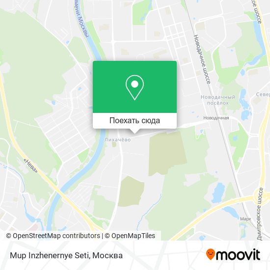 Карта Mup Inzhenernye Seti