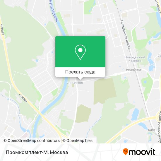 Карта Промкомплект-М
