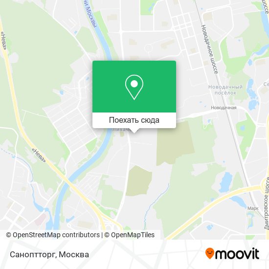 Карта Саноптторг