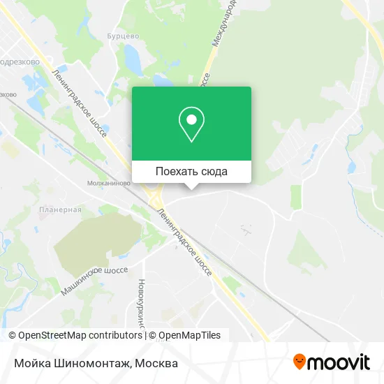Карта Мойка Шиномонтаж