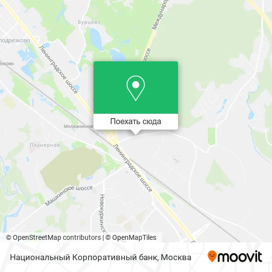 Карта Национальный Корпоративный банк