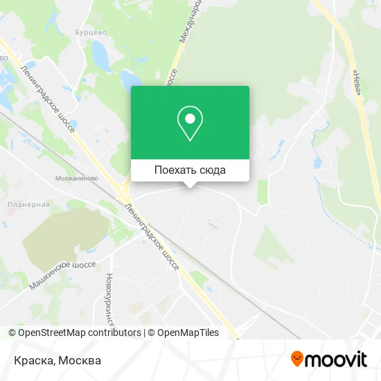 Карта Краска
