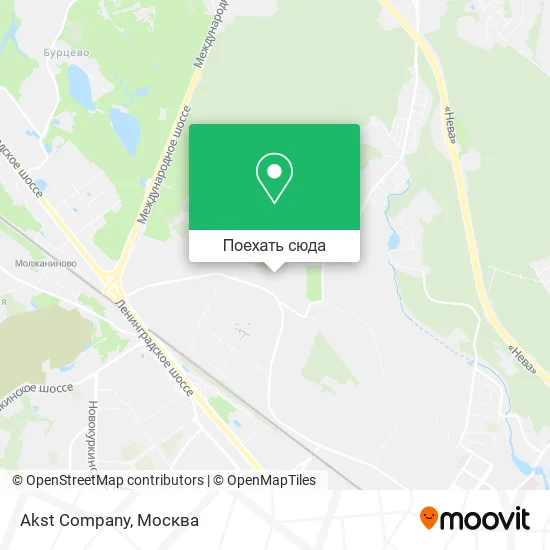 Карта Akst Company