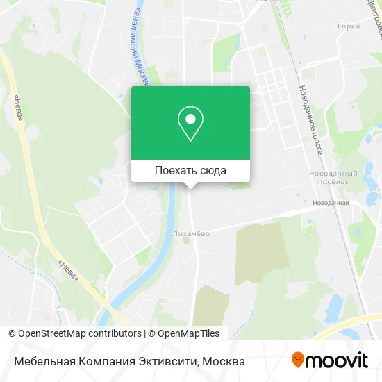 Карта Мебельная Компания Эктивсити