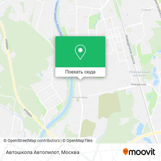 Карта Автошкола Автопилот