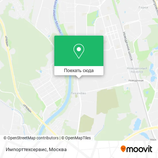 Карта Импорттехсервис